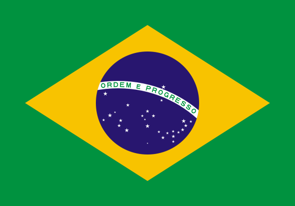 Brasilien-Flagge