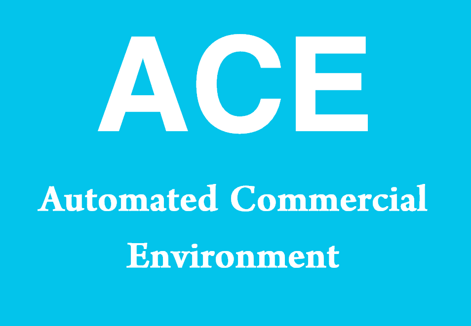 ACE - Automated Commercial Environment