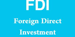 FDI - Foreign Direct Investment